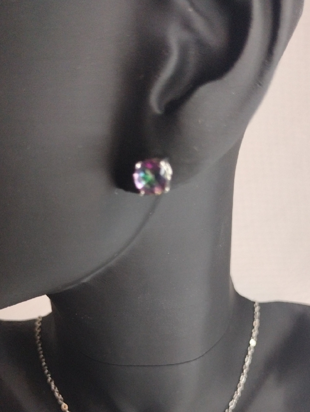 Effy Mystic Topaz Stud Earrings and Pendant Necklace Set - Picture 4 of 7